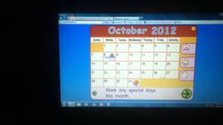 Starfall Calendar Of October 2012