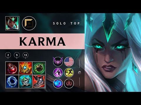 Karma Top vs Vayne - NA Master Patch 25.23