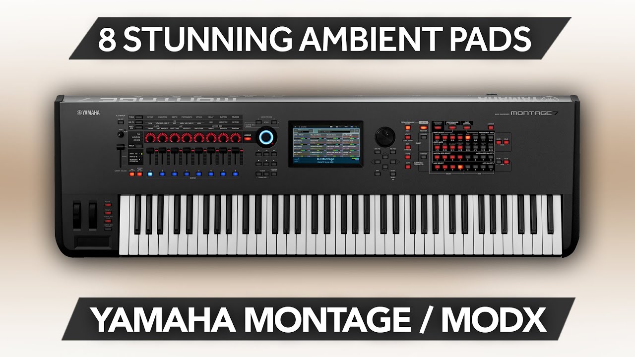 KSL002 - Celestial Pads - Yamaha MODX / MODX+ ( 8 performances ) - Video Preview 1