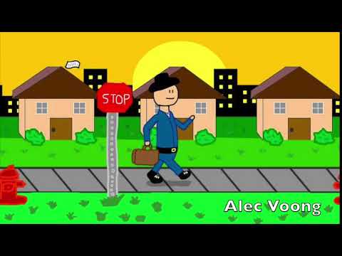 Business Man Walk Cycle Animation - Alec Voong