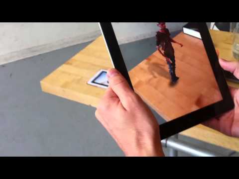 Realidad aumentada en el iPad 2 gracias a un hack Kinect