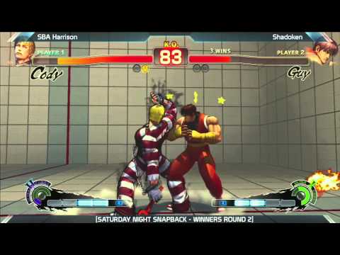 SSF4: SBA Harrison vs Shadoken - Saturday Night Snapback 6.2