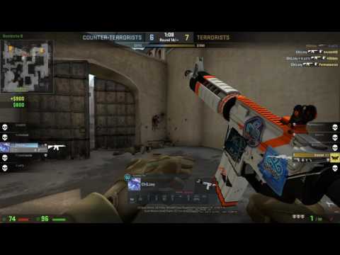 1v4 with Double Spray Down