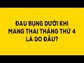 Bị sổ mũi khi mang thai tháng thứ 4