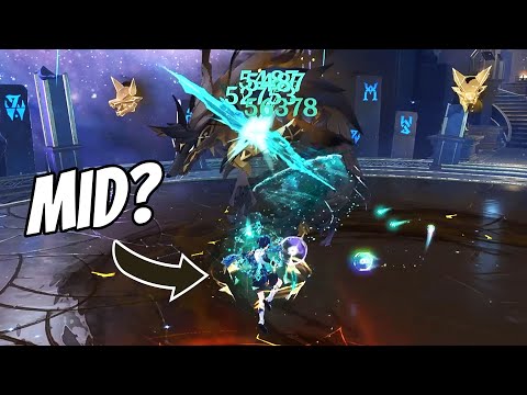 "Mid" C0 Wanderer Hypercarry Destroyed Golden Wolflord in Seconds | Genshin Impact