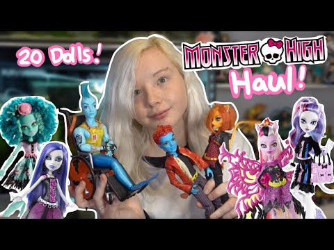 MONSTER HIGH DOLL HAUL! (20 DOLLS!)