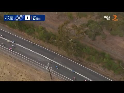 Rider down | Subaru Stage 3 | 2020 Santos Tour Down Under