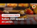 Bloedworst met gekarameliseerde appel en perencompote | Lekker van streek