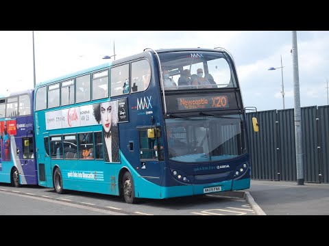 Very slow driver: Arriva North East 7515 (NK09FNA) Dennis Trident 2/Enviro 400