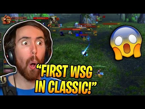 Asmongold Plays Warsong Gulch For First Time In Classic WoW