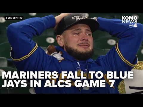 Mariners’ World Series dream shattered after 4-3 loss to Blue Jays in ALCS Game 7