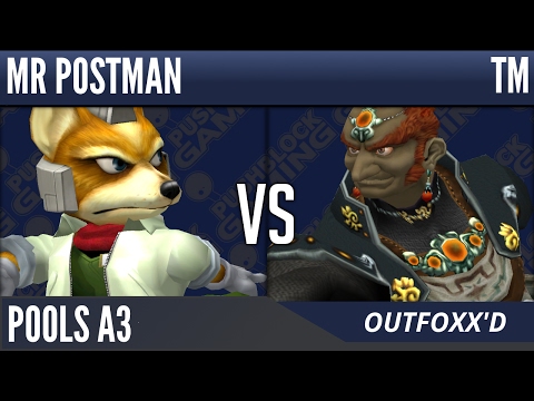 Outfoxx'd [Melee] - Mr Postman (Fox) VS TM (Ganon) - Pools A3