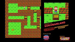 Randy in Sokobanland (NES) - Gameplay