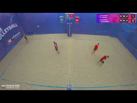 21:00 D. Korobkov / M. Anhelov - A. Pasazhin / Y. Bohdashkin 06.10.2022 | Winners Beach Volleyball