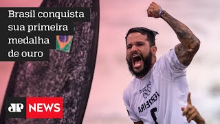 Ítalo Ferreira conquista ouro no surfe nas Olimpíadas de Tóquio