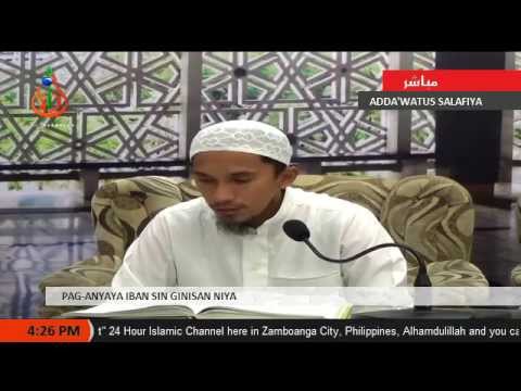 Pag-anyaya iban sin Ginisan Niya - Sheikh Kalam Asbi (Tausug)
