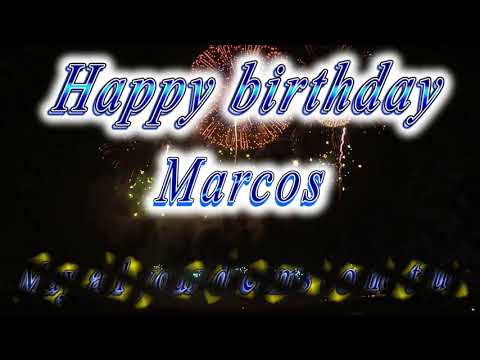 Happy birthday Marcos