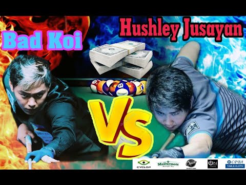 【Pool Live】Money Game 2019 - Johann "Bad Koi" Chua vs Hushley Jusayan /10 Ball/