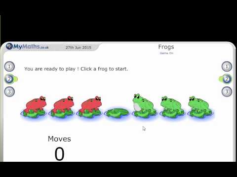 Jumping Frog Puzzle