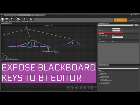 Unreal Engine Tips #7 | Expose Blackboard Key Selectors to Behavior Tree Editor