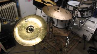 Video thumbnail for Stagg DH 14" China Cymbal Double Hammered Sound Test / Review by Alex Starkey