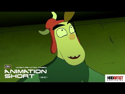 2D Animated Short Film "GRANDMA'S HERO" - Funny Action Adventure Animation by The Animation Workshop