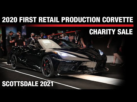 CHARITY SALE - 2020 First Retail Production @Chevrolet Corvette - BARRETT-JACKSON 2021 SCOTTSDALE