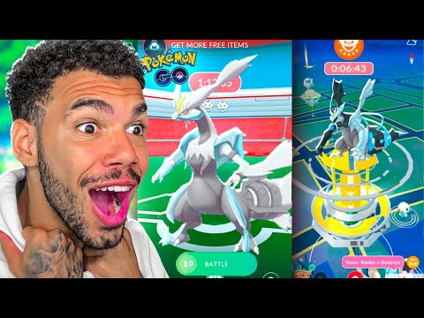 KYUREM BLACK & WHITE TEM DATA MARCADA NO POKEMON GO | Cris |