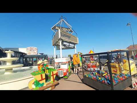 Walking around busy Beer Festival at Felixstowe Beach in Suffolk 2022