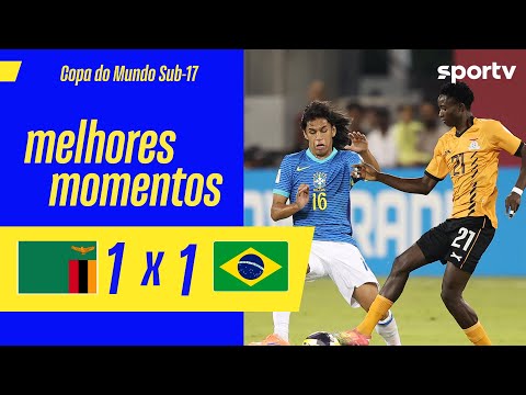 Adversário definido: Brasil enfrenta o Paraguai na segunda fase da Copa do Mundo Sub-17