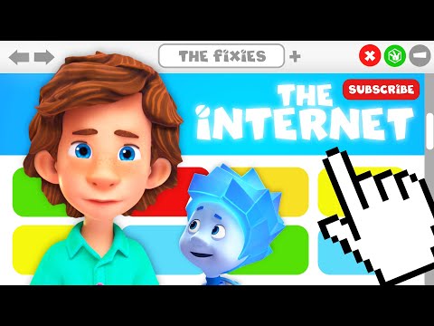 Internet Adventures with The Fixies: Solving the Robot Vacuum Mystery! | The Fixies - Kingdom Kids Zone, Little Learners - The Fixies