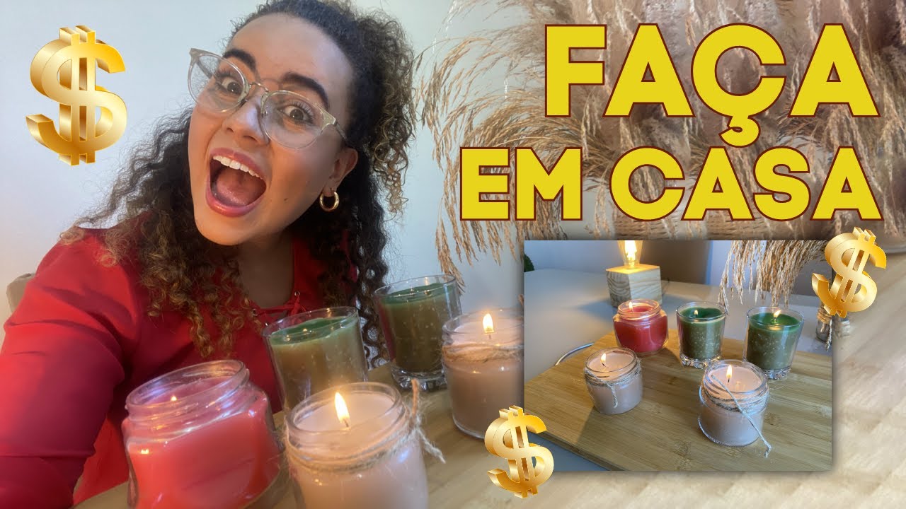 Velas Aromatizadas e Baratas Em Casa: Como fazer velas aromáticas? DIY