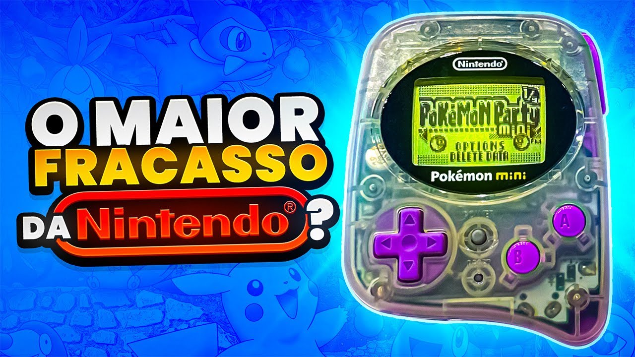 Pokémon Mini: o menor e mais obscuro videogame da Nintendo!