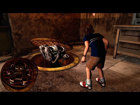 Molten Freddy Blob jumpscares Gregory in 3rd Person View - Five Nights at Freddy's: Security Breach