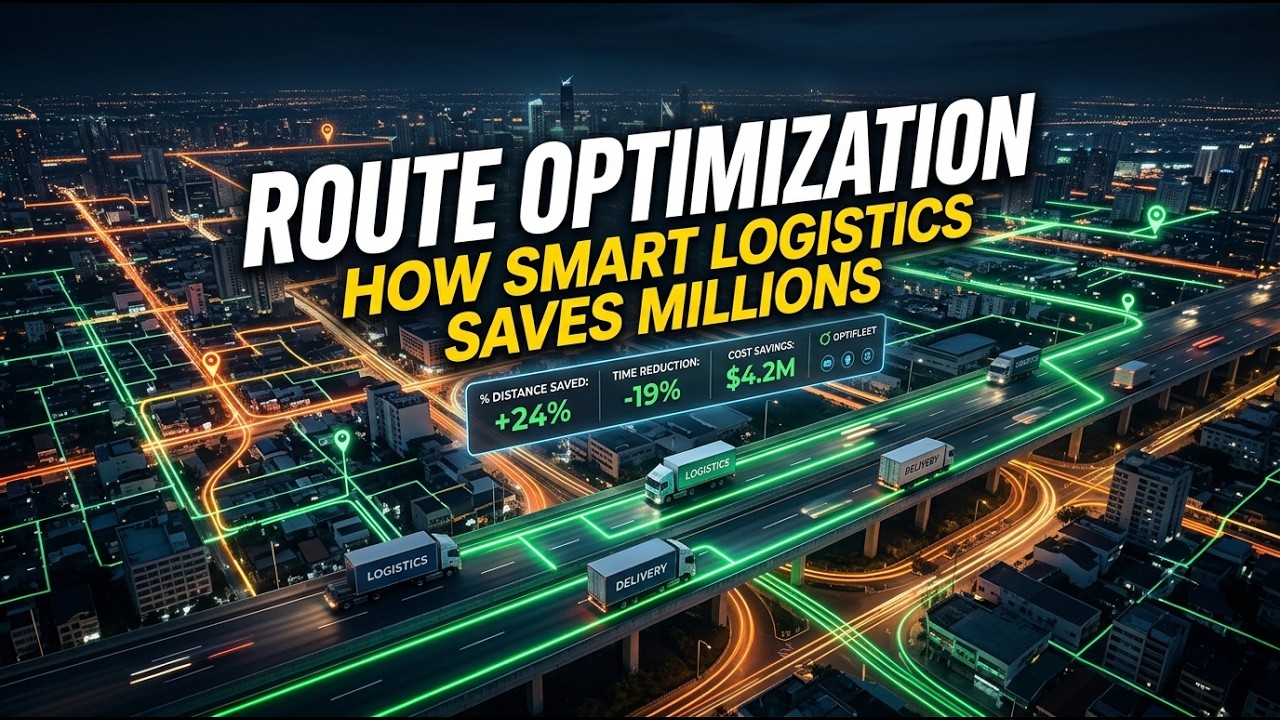 Route Optimization Explained: How Smart Logistics Saves Millions