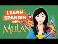 Learn Spanish With Disney Movies Mulan And Shang S FIRST Meeting Mushu SCREWS UP
