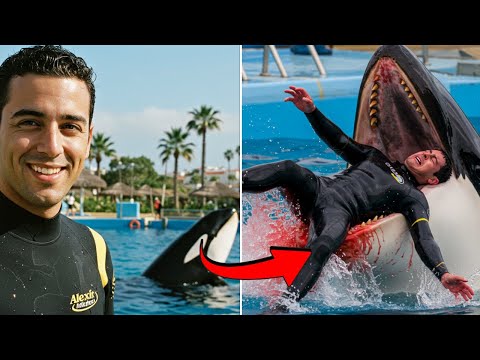 The HORRIFYING Last Moments Of Orca Trainer Alexis Martínez – A Tragedy at Loro Parque