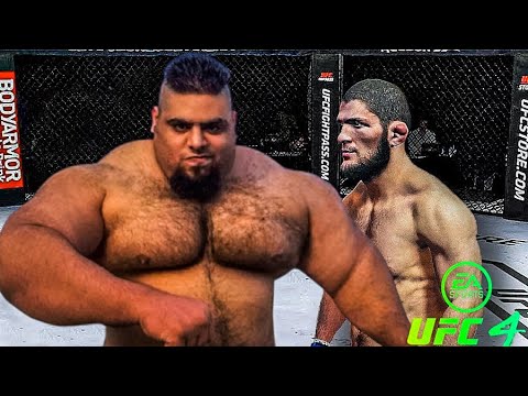 UFC4 Khabib vs Iranian Hulk UFC 4 - Epic Fighting