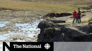 Climate change thawing permafrost in Northern Canada