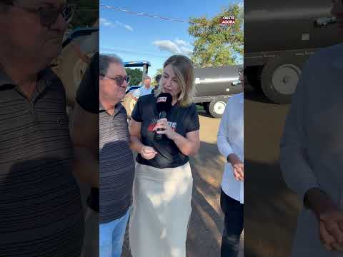 ENTREGA DE IMPLEMENTO AGRÍCOLA EM SERRANÓPOLIS DO IGUAÇU