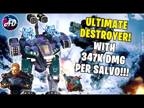 ULTIMATE DESTROYER! 3X OVERDRIVE Unit NEMESIS CRYO +110% DMG - War Robots Mk2 Gameplay WR
