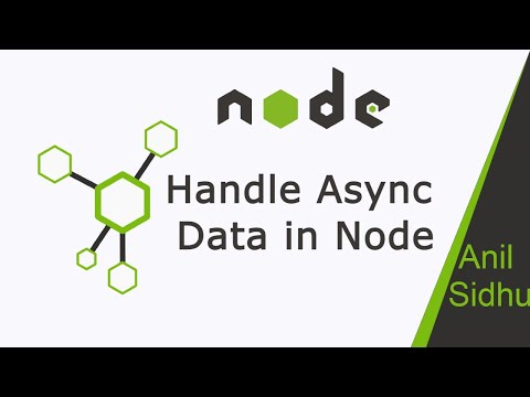Node JS in tutorial 16 Handle Asynchronous Data