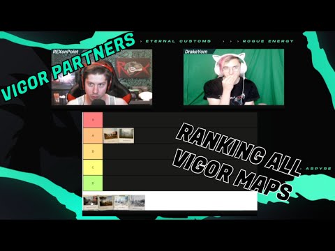 VIGOR PARTNERS RANK EVERY VIGOR MAP!!! | ft. RexOnPoint and DrakeYorn