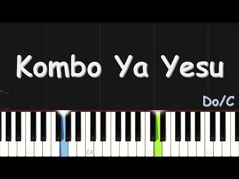 Kombo Ya Yesu | EASY PIANO TUTORIAL BY Extreme Midi
