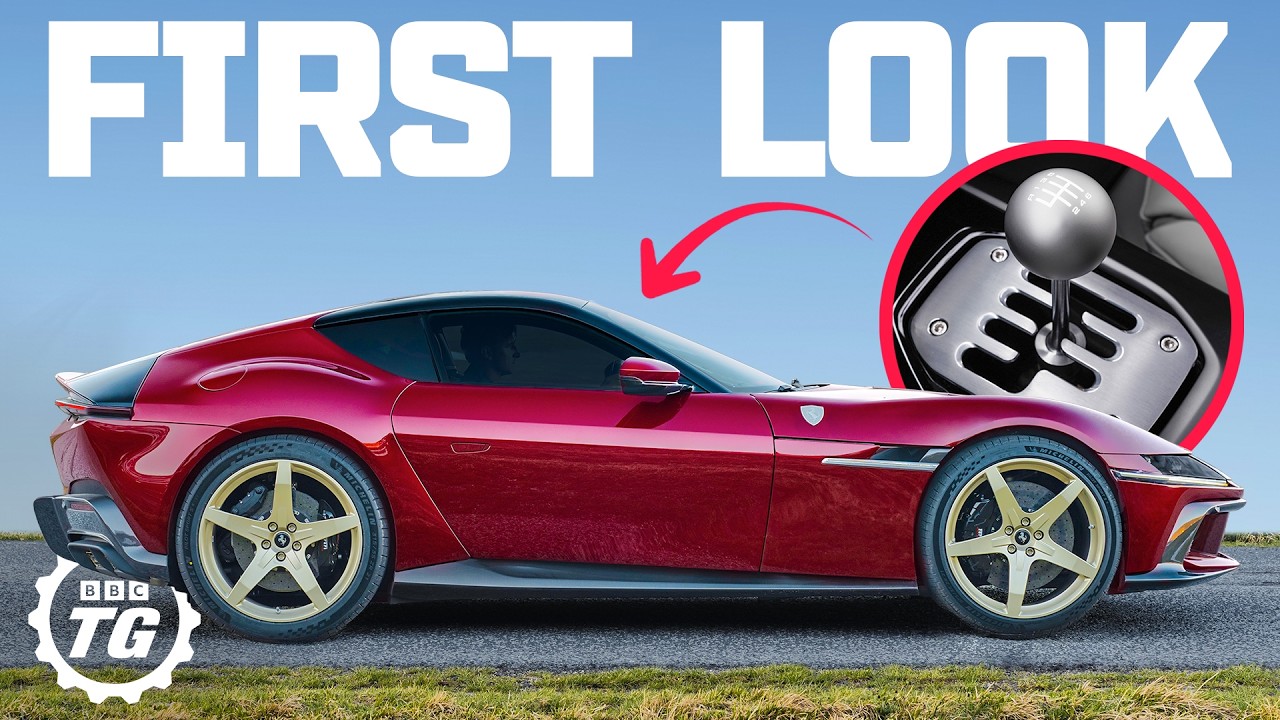 New Ferrari V12 Manual… With a ‘Koenigsegg’ Gearbox! | 4K
