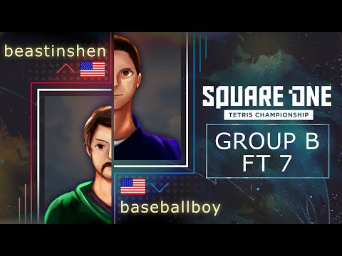 BeastinShen vs Baseballboy - Group B - Square One Tetris Championship 2022