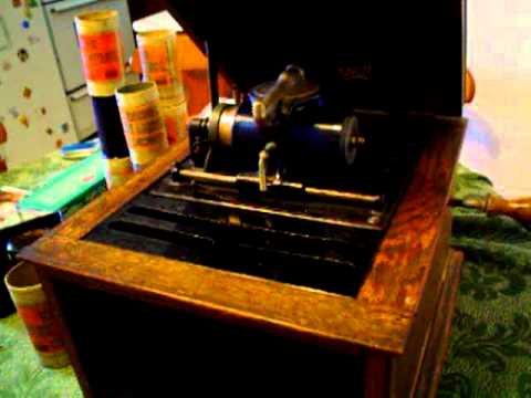 TURKEY IN THE STRAW EDISON BLUE AMBEROL CYLINDER 1769