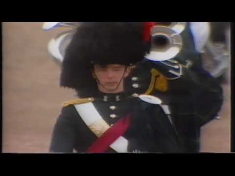 Scottish Division Beating Retreat 1990