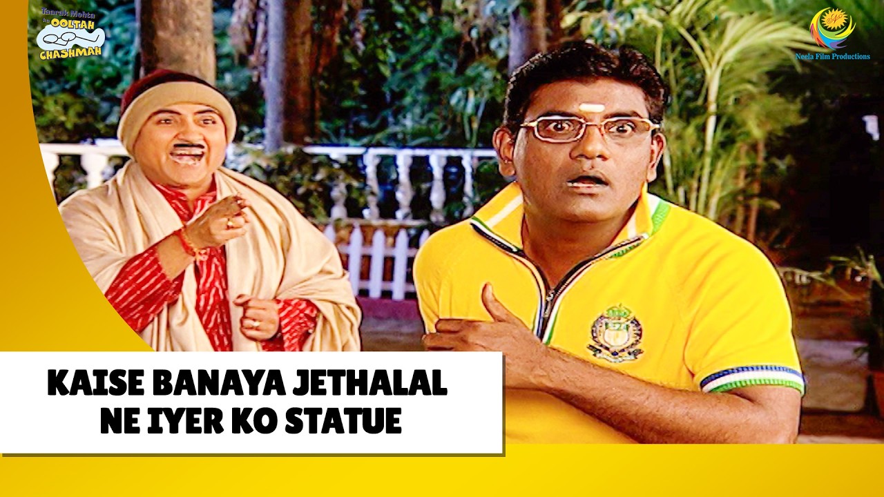 Kaise Banaya Jethalal Ne Iyer ko statue ! | Haste Raho Hasate Raho | Taarak Mehta ka Ooltah Chashmah
