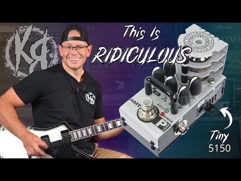 This Preamp Pedal Blew Me AWAY!! | AMT Brick Series P Lead 5150 Style Preamp Pedal